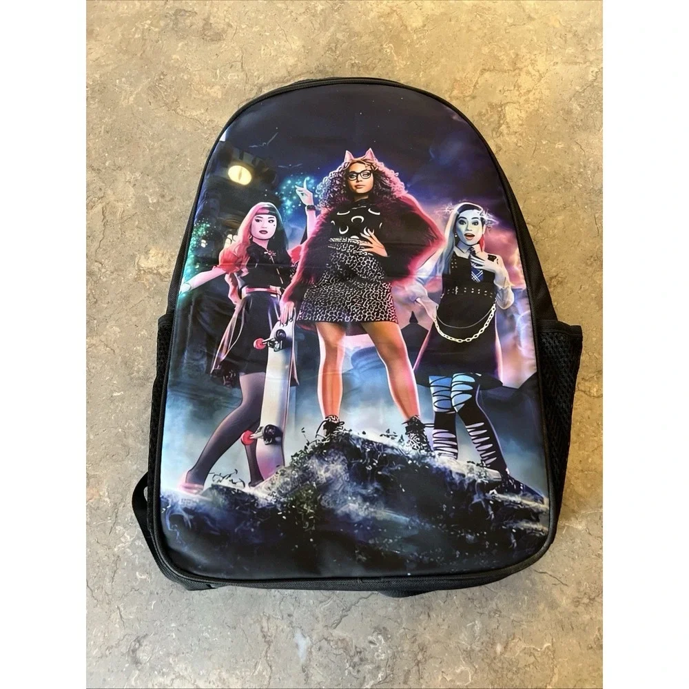 Monster High Movie Graphic Print Backpack